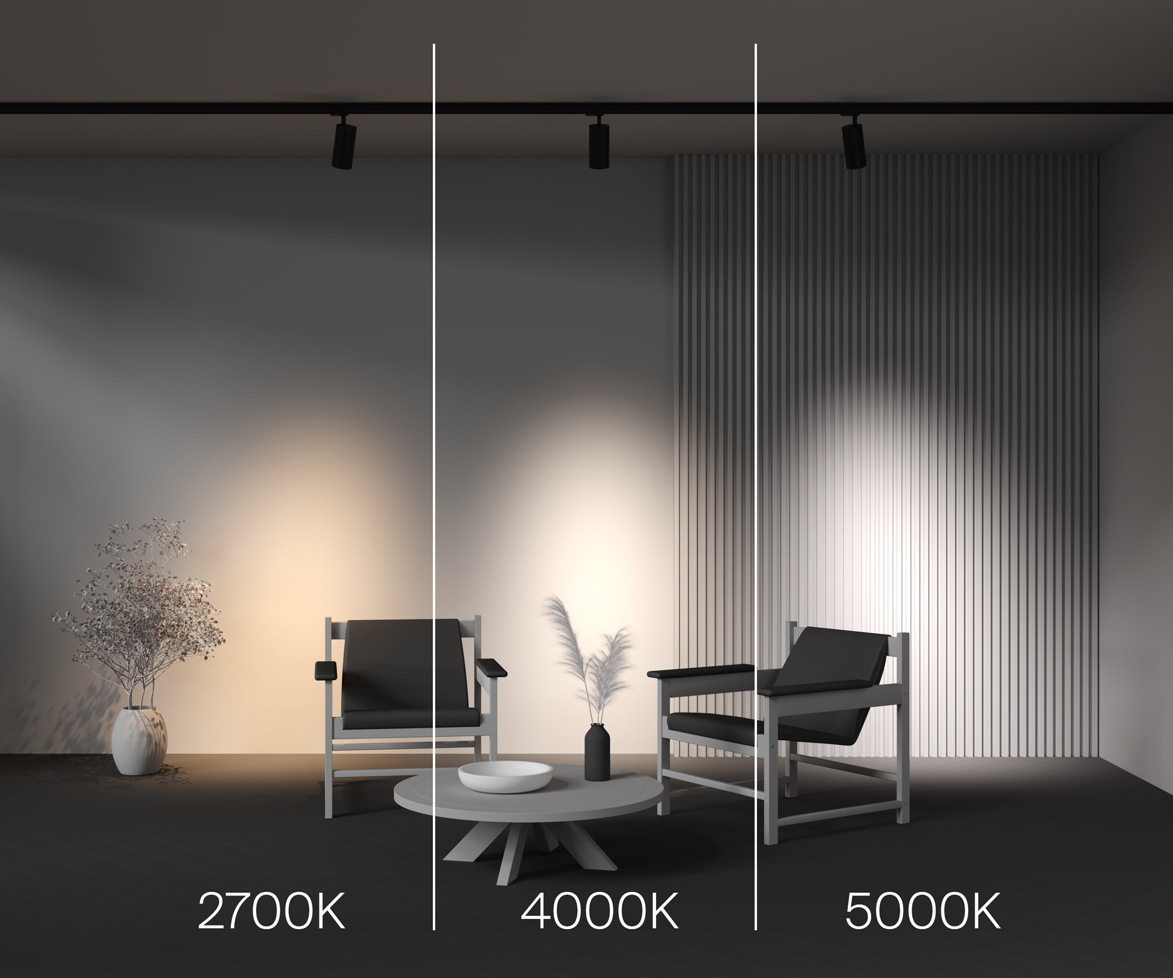 Трековый светильник Фокус / Focus Led Trinity 2700-5000K 30Вт 36° Трековый светильник Technical TR197-3-30WCCT-M-B — изображение 2