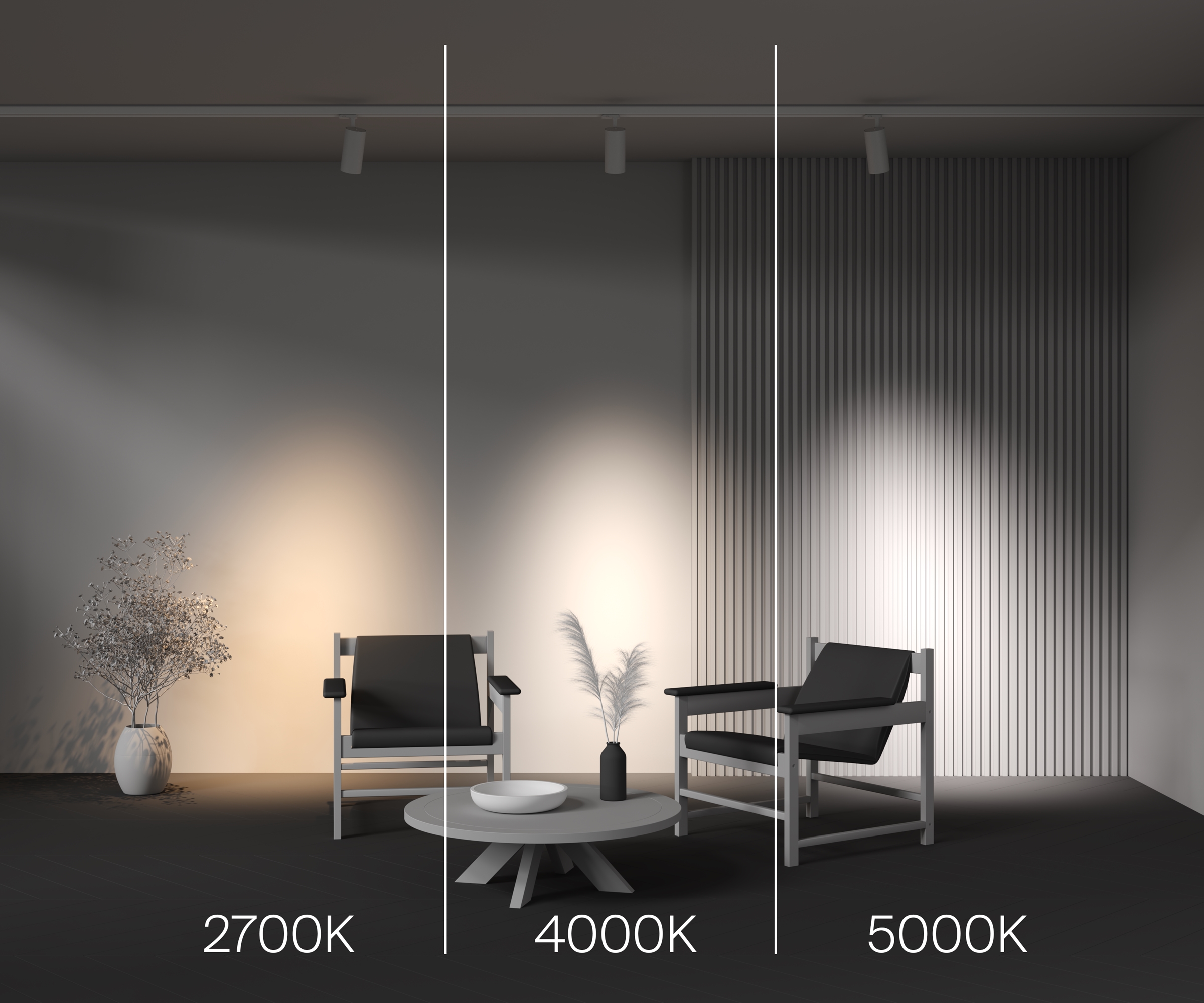 Трековый светильник Фокус / Focus Led Trinity 2700-5000K 30Вт 36° Трековый светильник Technical TR197-3-30WCCT-M-W — изображение 2