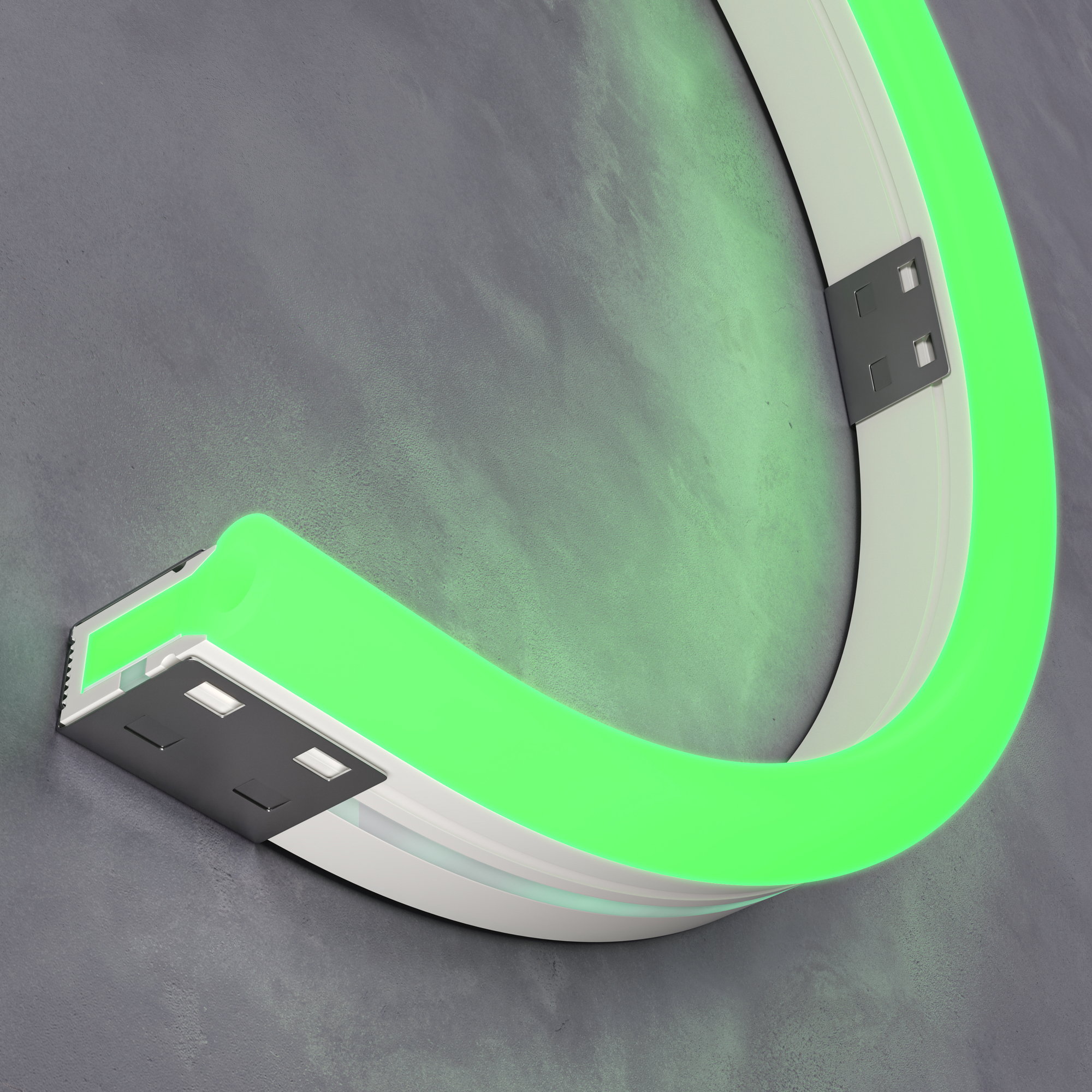 Гибкий неон 1708 24В 9,6Вт/м Зеленый IP67 5м Гибкий неон Led Strip 200511 — изображение 4