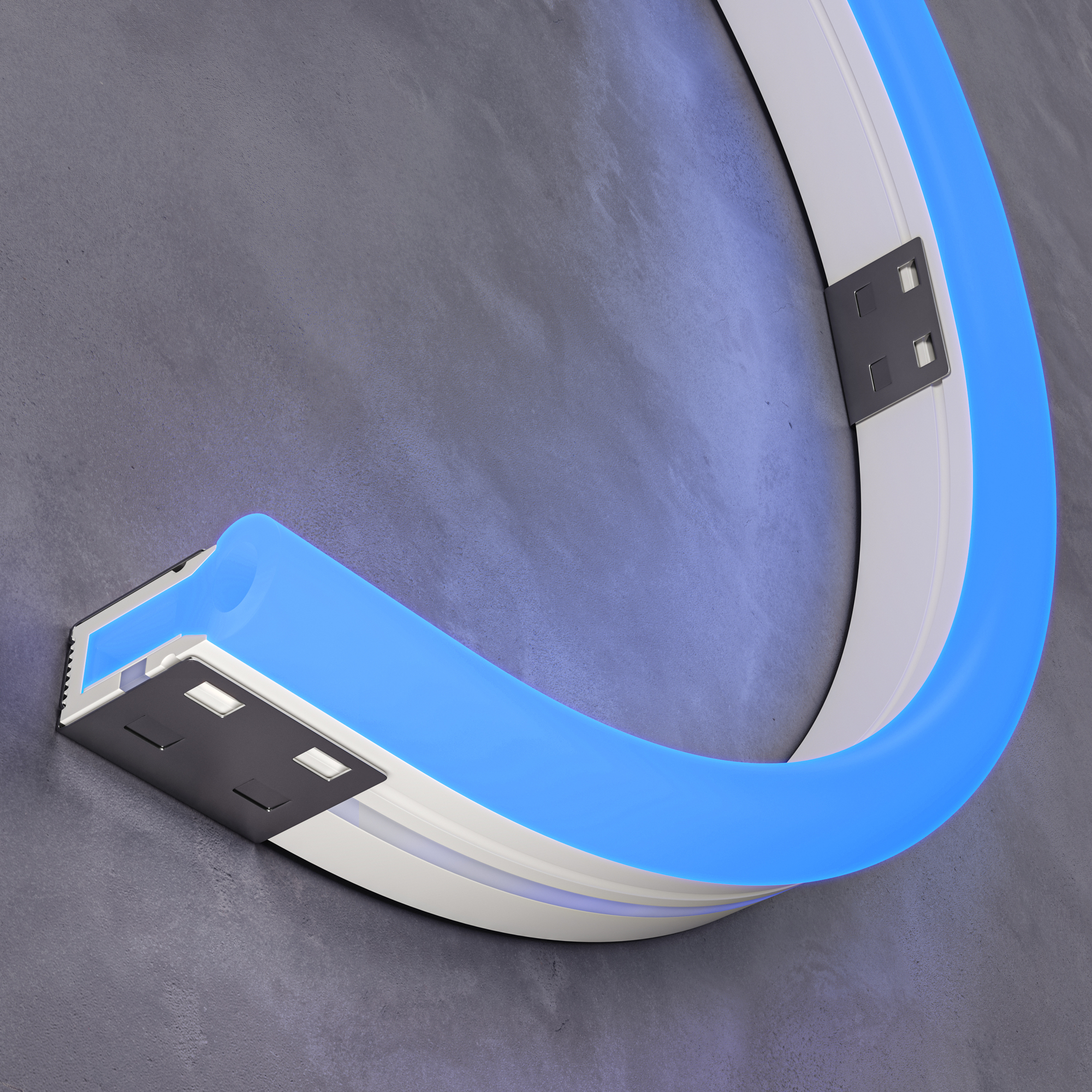 Гибкий неон 1708 24В 9,6Вт/м Синий IP67 5м Гибкий неон Led Strip 200521 — изображение 4