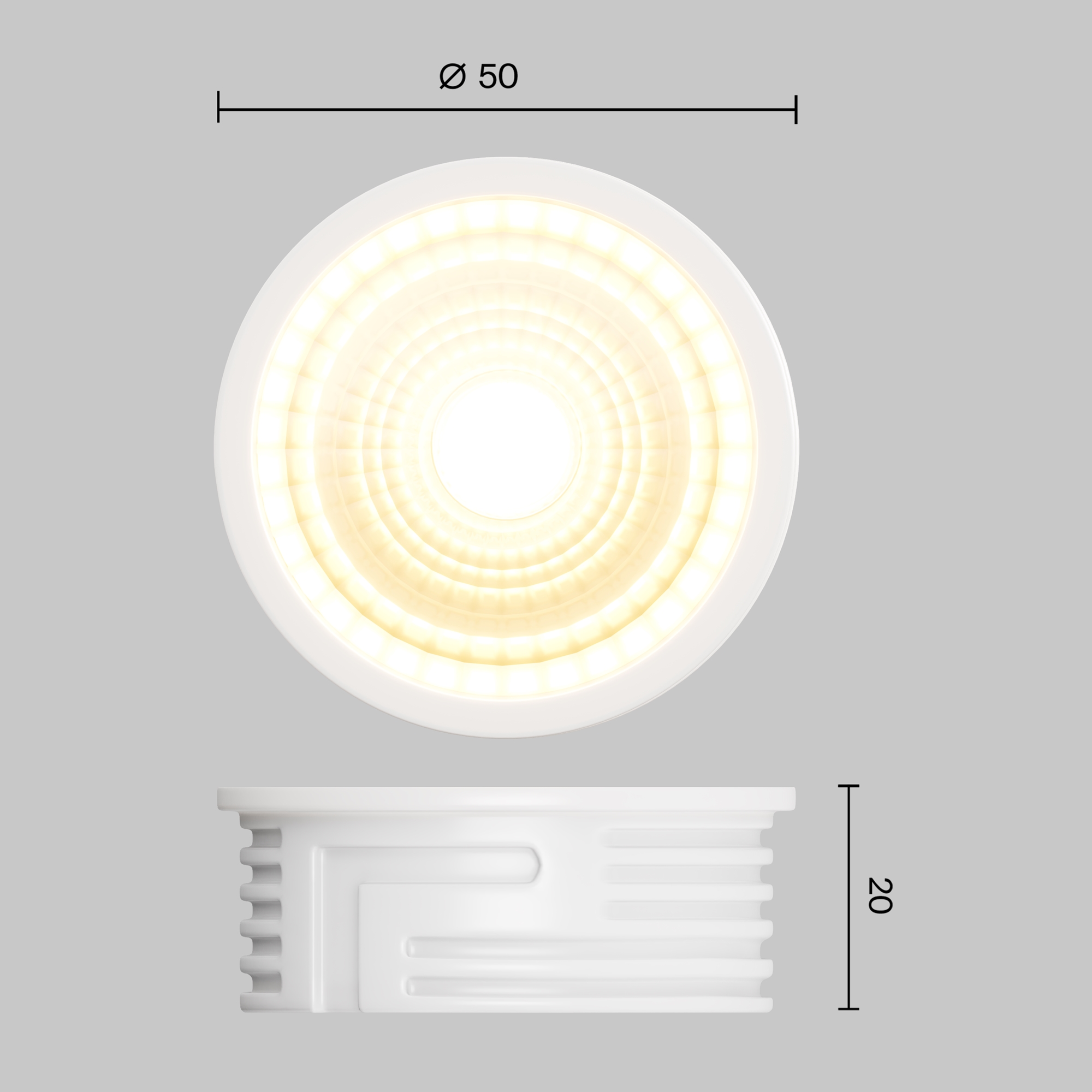Светодиодный модуль 7Вт 3000K 60° Led модуль Voltega 7189 — изображение 3