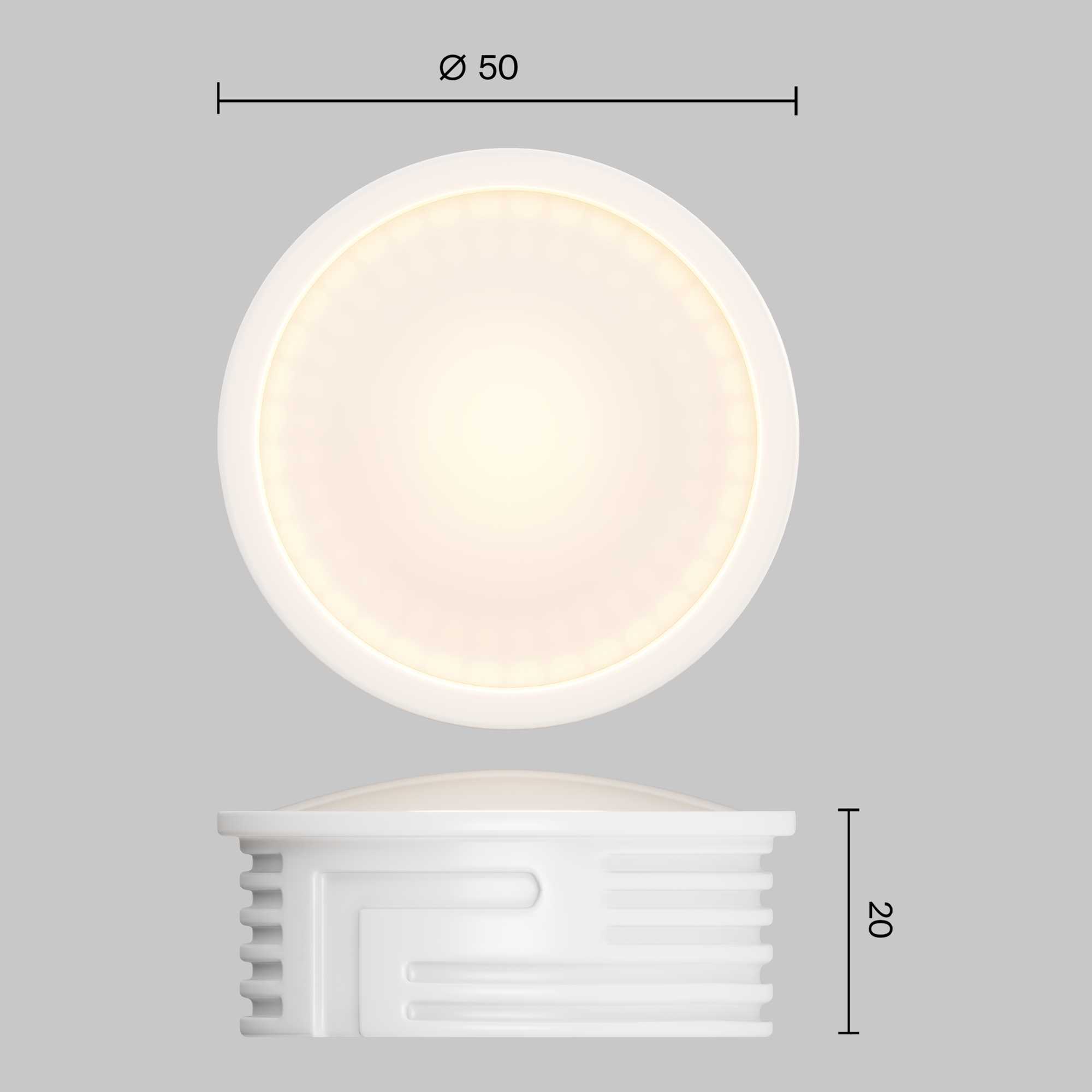 Светодиодный модуль 7Вт 3000K 110° Led модуль Voltega 7193 — изображение 3