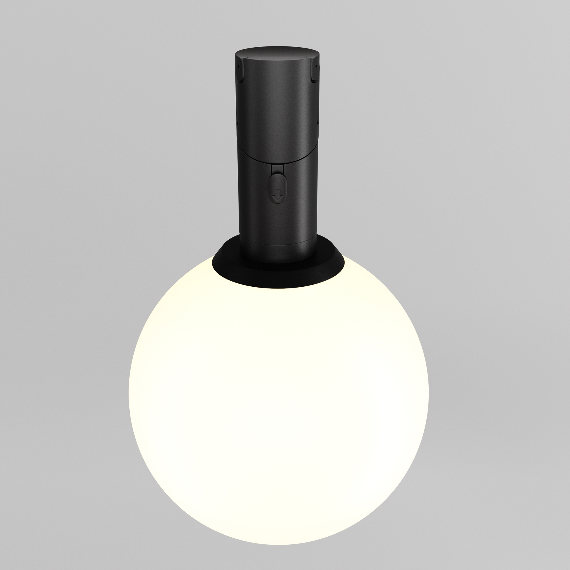 Трековый светильник Луна / Luna 3000К 5Вт 220° Трековый светильник Technical TR208-1-5W3K-B — изображение 3
