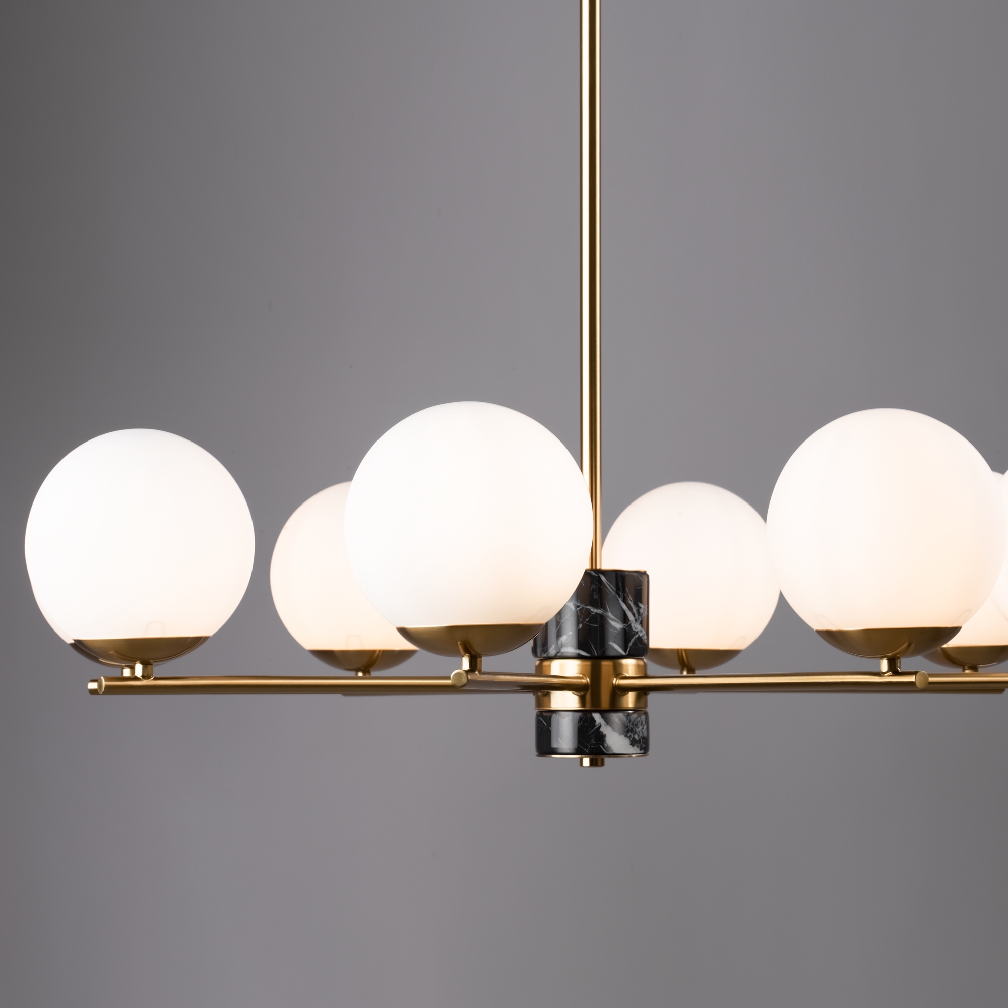 Подвесной светильник Мрамор / Marble Подвесной светильник Freya FR5230PL-08BS — изображение 3