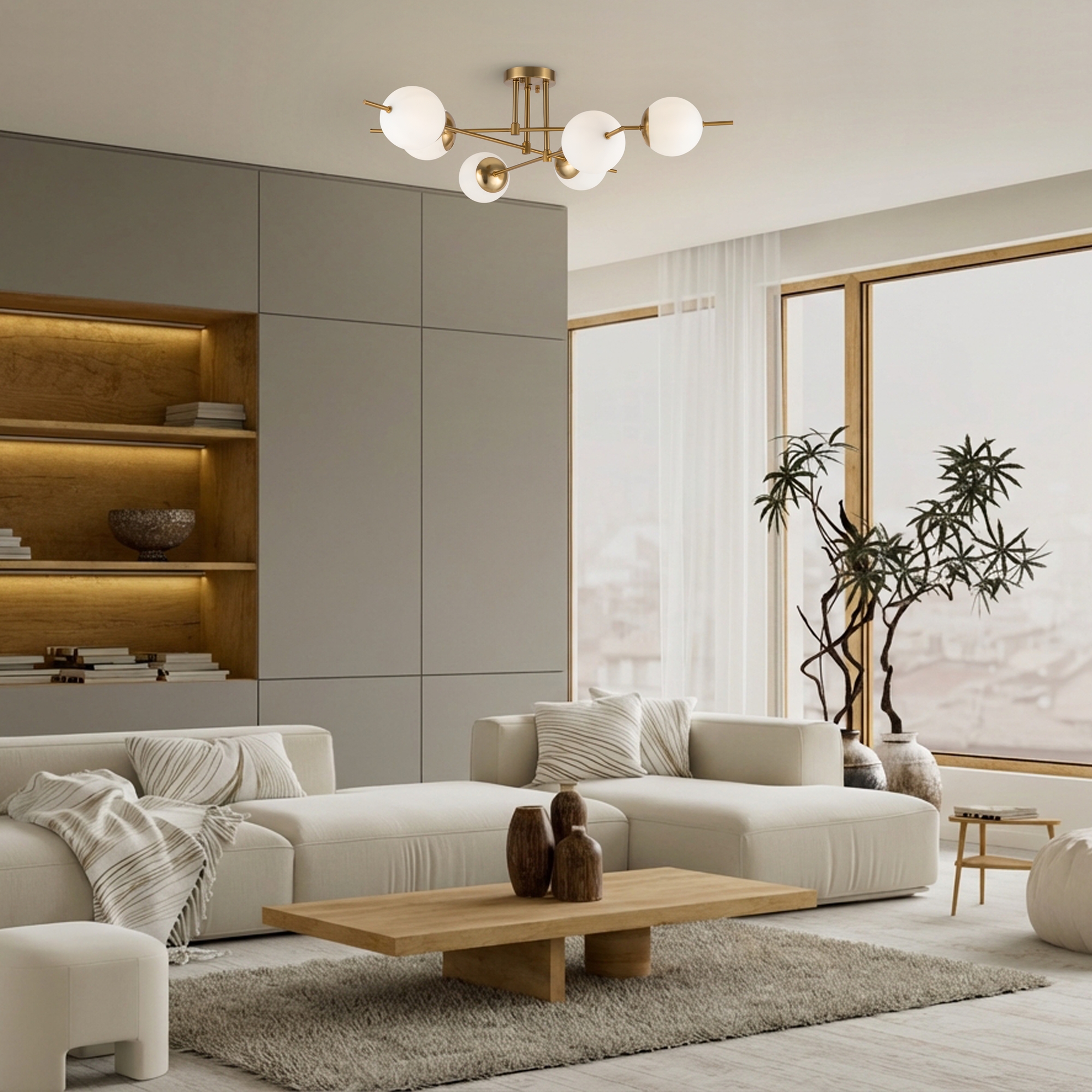 Потолочный светильник Дамаск / Damask Потолочный светильник Freya FR5205PL-06BS — изображение 2