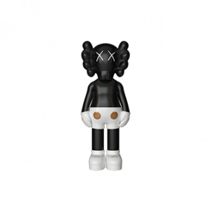 Дизайнерская статуэтка KAWS Mini чёрно-белый