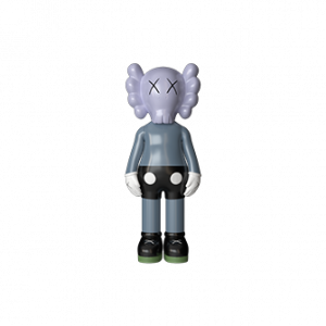 Дизайнерская статуэтка KAWS Mini синий