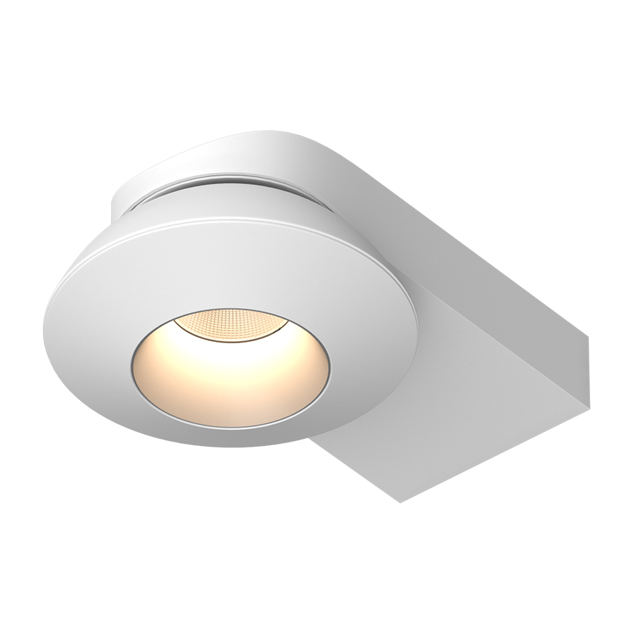 Накладной поворотный светодиодный светильник Ledron KRIS SLIM TRIAC White-Grey — изображение 2