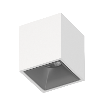 Накладной светодиодный светильник KUBING White-Grey 4000K
