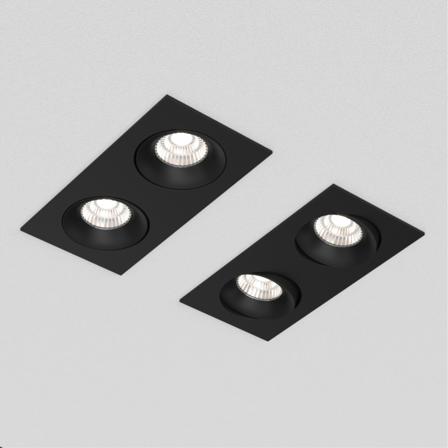 Встраиваемый поворотный светодиодный светильник Ledron LD0032-20W-B — изображение 2