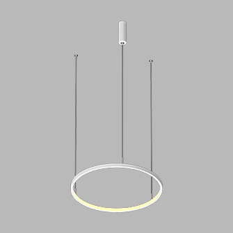 Подвесной светодиодный светильник LED ROUND R400 White
