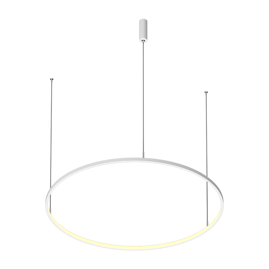 Подвесной светодиодный светильник LED ROUND R800 White — изображение 2