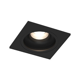 Встраиваемый светодиодный светильник LEVEL SQ Black TRIAC 4000K