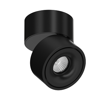 Накладной поворотный светодиодный светильник Ledron LH13W Black 4000K