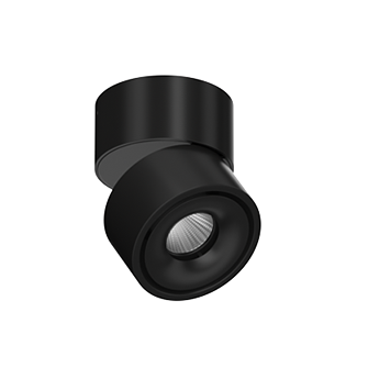 Накладной поворотный светодиодный светильник Ledron LH8W Black 4000K