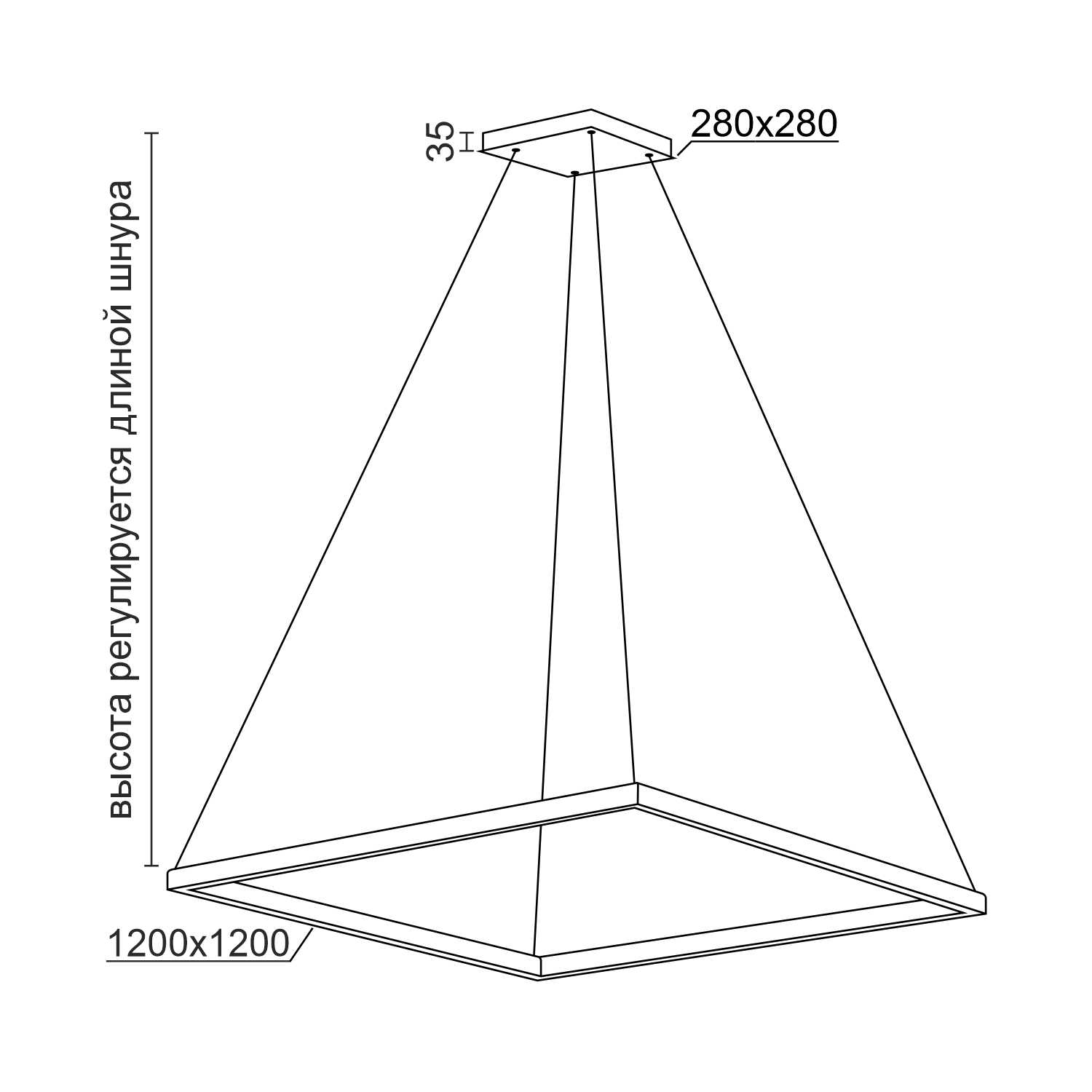 Подвесной светодиодный светильник Ledron LINK 2 Grey 3000K — изображение 3
