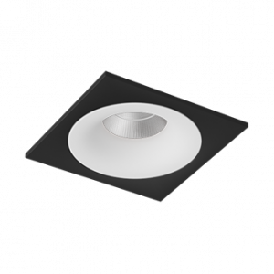 Встраиваемый светодиодный светильник LOFT SQ Black-White TRIAC 4000K