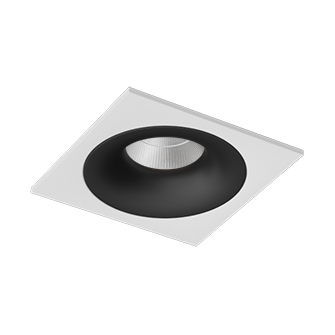 Встраиваемый светодиодный светильник LOFT SQ White-Black 4000K