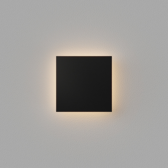 Встраиваемый светодиодный светильник для стен и ступеней Ledron LSL008A Black