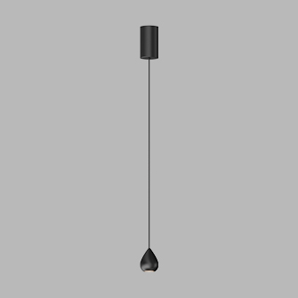 Подвесной светодиодный светильник DROP Black