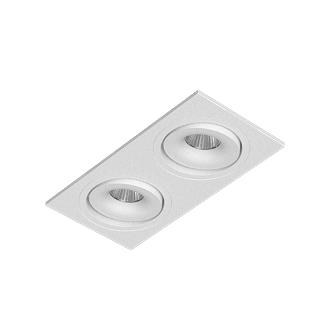 Встраиваемый поворотный светодиодный светильник MJ1006 SQ2 White 4000K