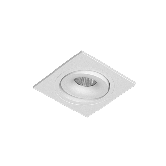 Встраиваемый поворотный светодиодный светильник MJ1006 SQ White 4000K