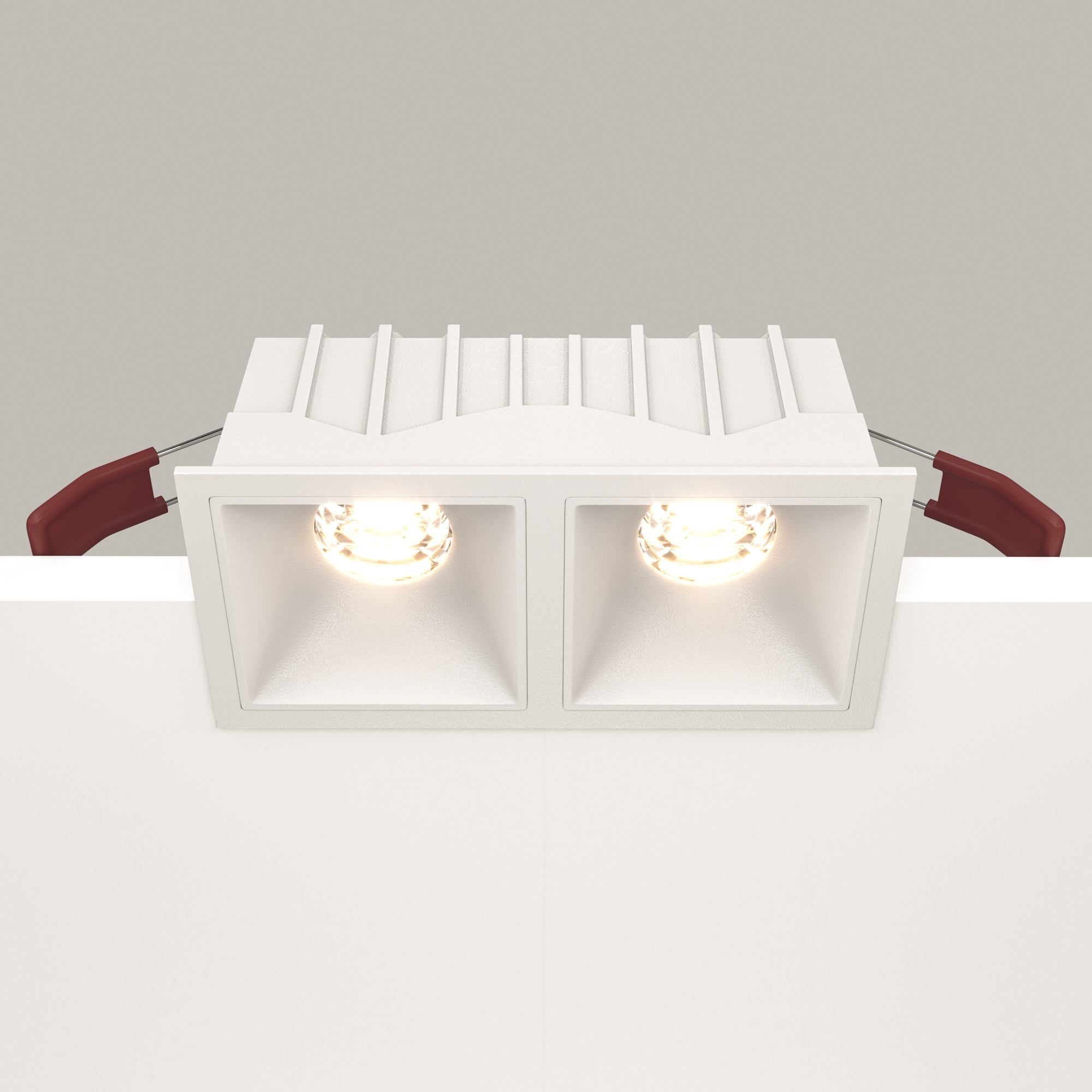 Встраиваемый светильник Альфа / Alfa LED 20 Вт 3000 К 36° с функцией диммирования Встраиваемый светильник Technical DL043-02-10W3K-D-SQ-W — изображение 2
