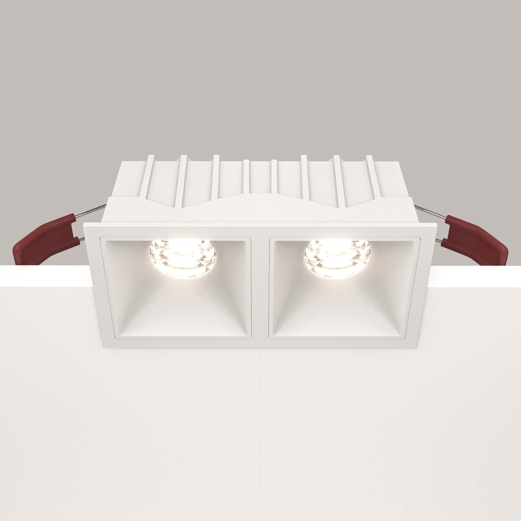 Встраиваемый светильник Альфа / Alfa LED 20 Вт 4000 К 36° Встраиваемый светильник Technical DL043-02-10W4K-SQ-W — изображение 3