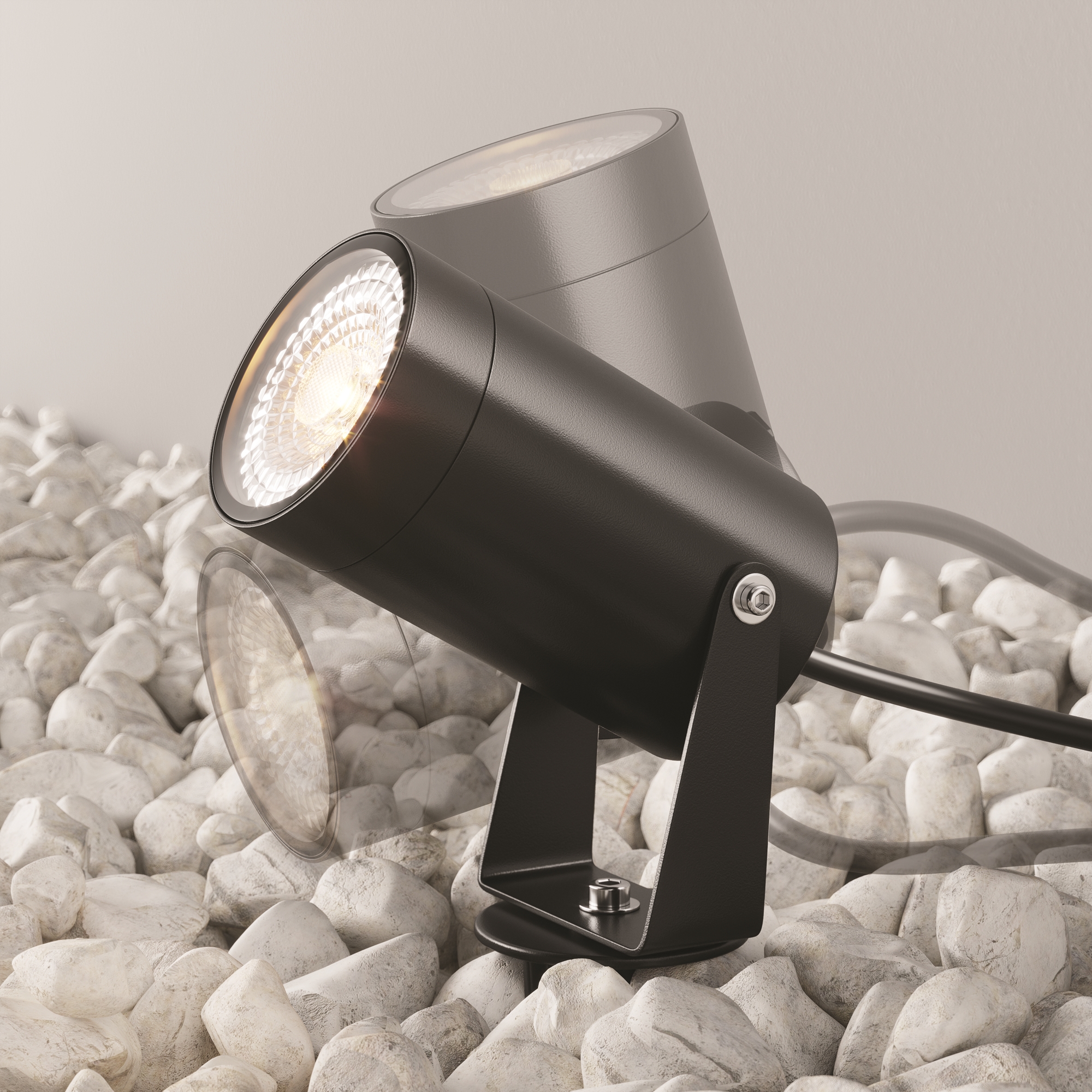 Ландшафтный светильник Сфера / Scope GU10х1 20Вт IP 65 Ландшафтный светильник Outdoor O025FL-01B — изображение 3