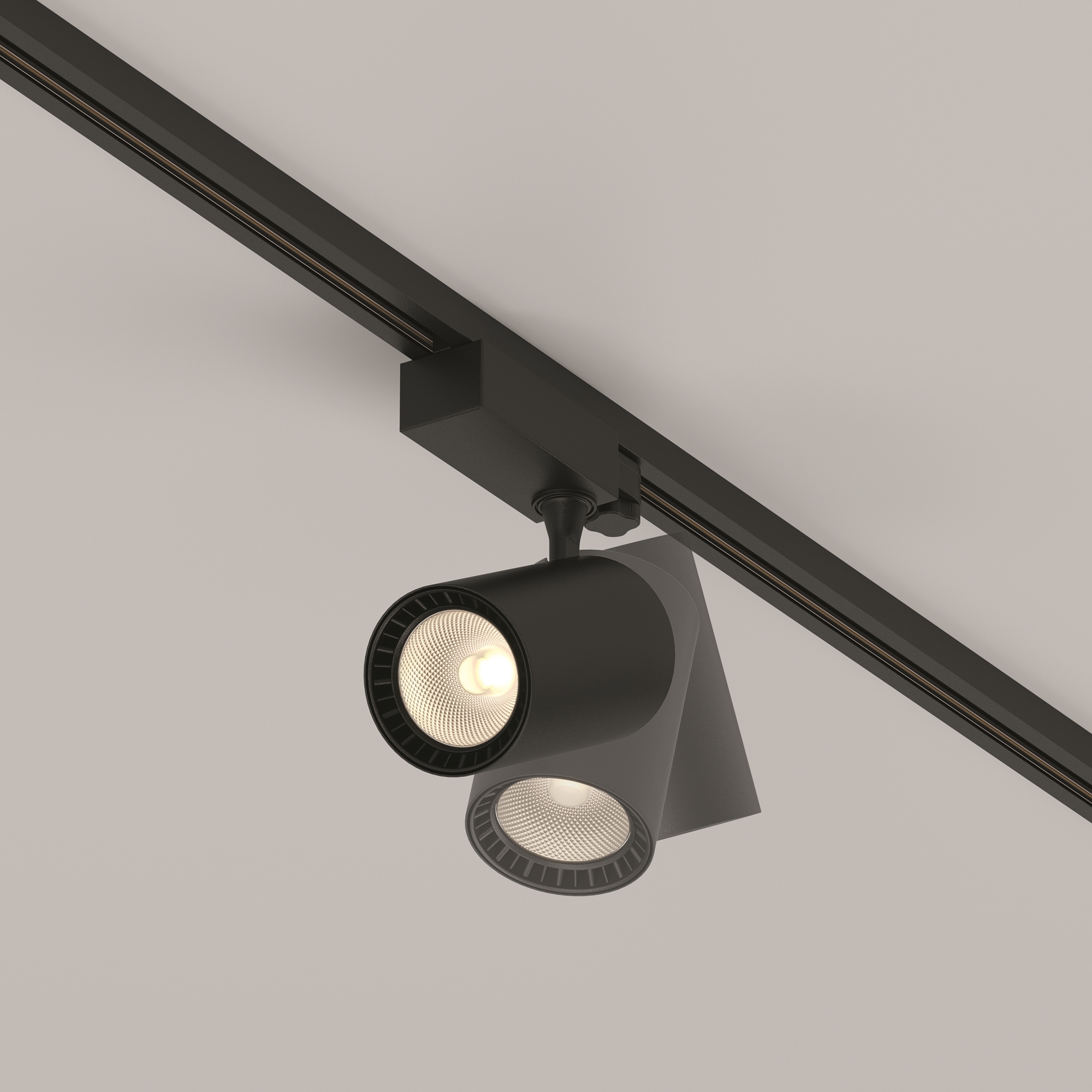 Трековый светильник Вуоро / Vuoro Trinity 3000K 26Вт 24° Трековый светильник Technical TR029-3-26W3K-S-B — изображение 2