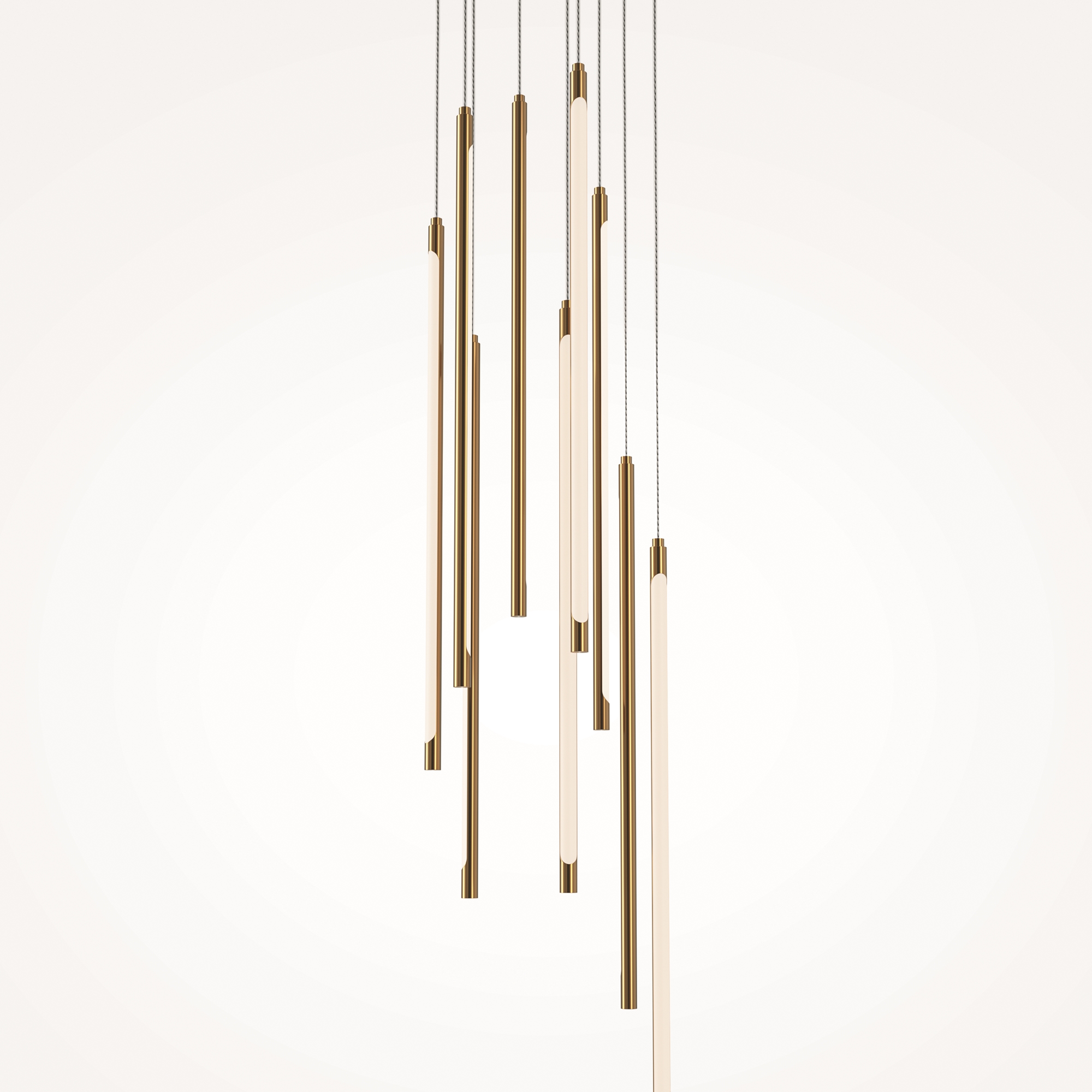 Подвесной светильник Луч света / Light stick 3000К 46Вт Подвесной светильник Maytoni MOD236PL-L54BS3K — изображение 2