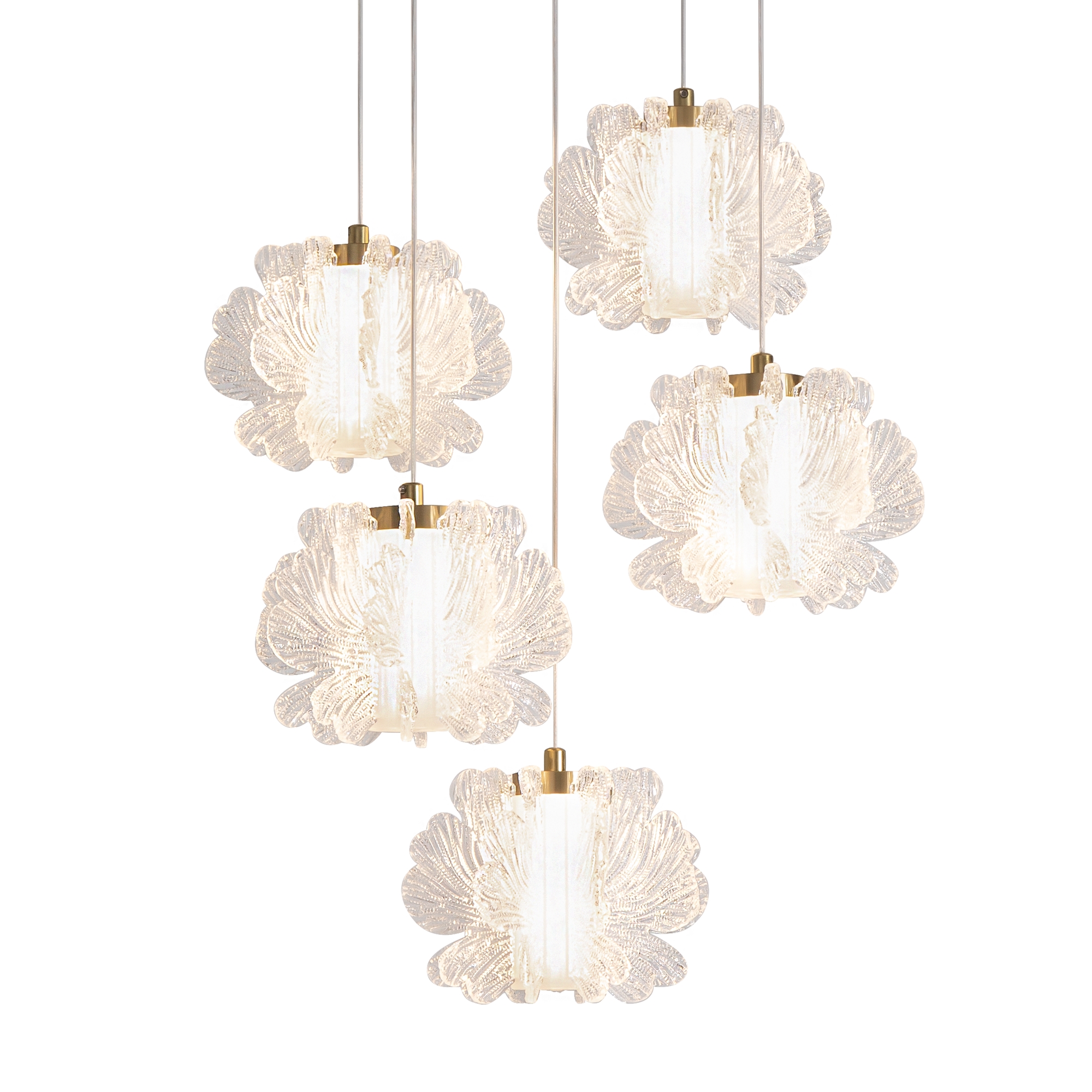 Подвесной светильник Цветок / Flower Подвесной светильник Freya FR5579PL-L40BS — изображение 3