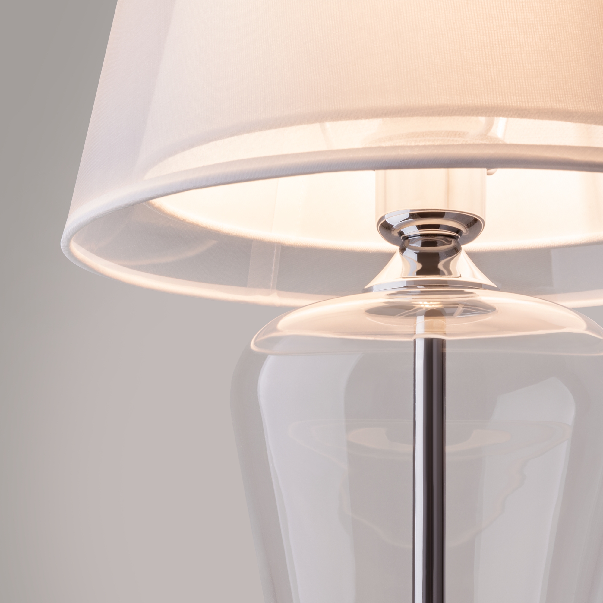 Настольный светильник Стекло / Verre E27х1 Настольный светильник Maytoni Z005TL-01CH — изображение 4