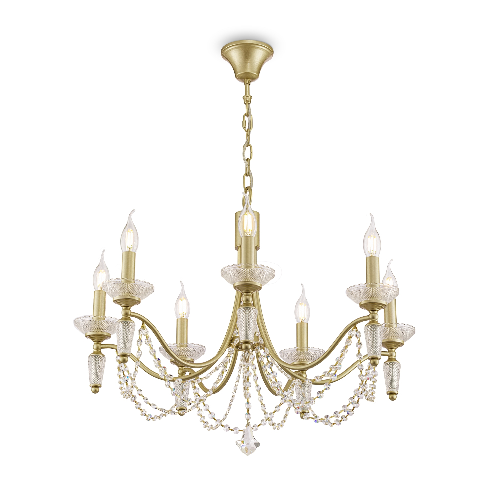 Люстра Зои / Zoe Люстра Freya FR2009PL-07G