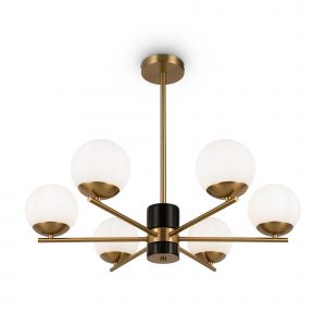 Подвесной светильник Мрамор / Marble Подвесной светильник Freya FR5230PL-06BS