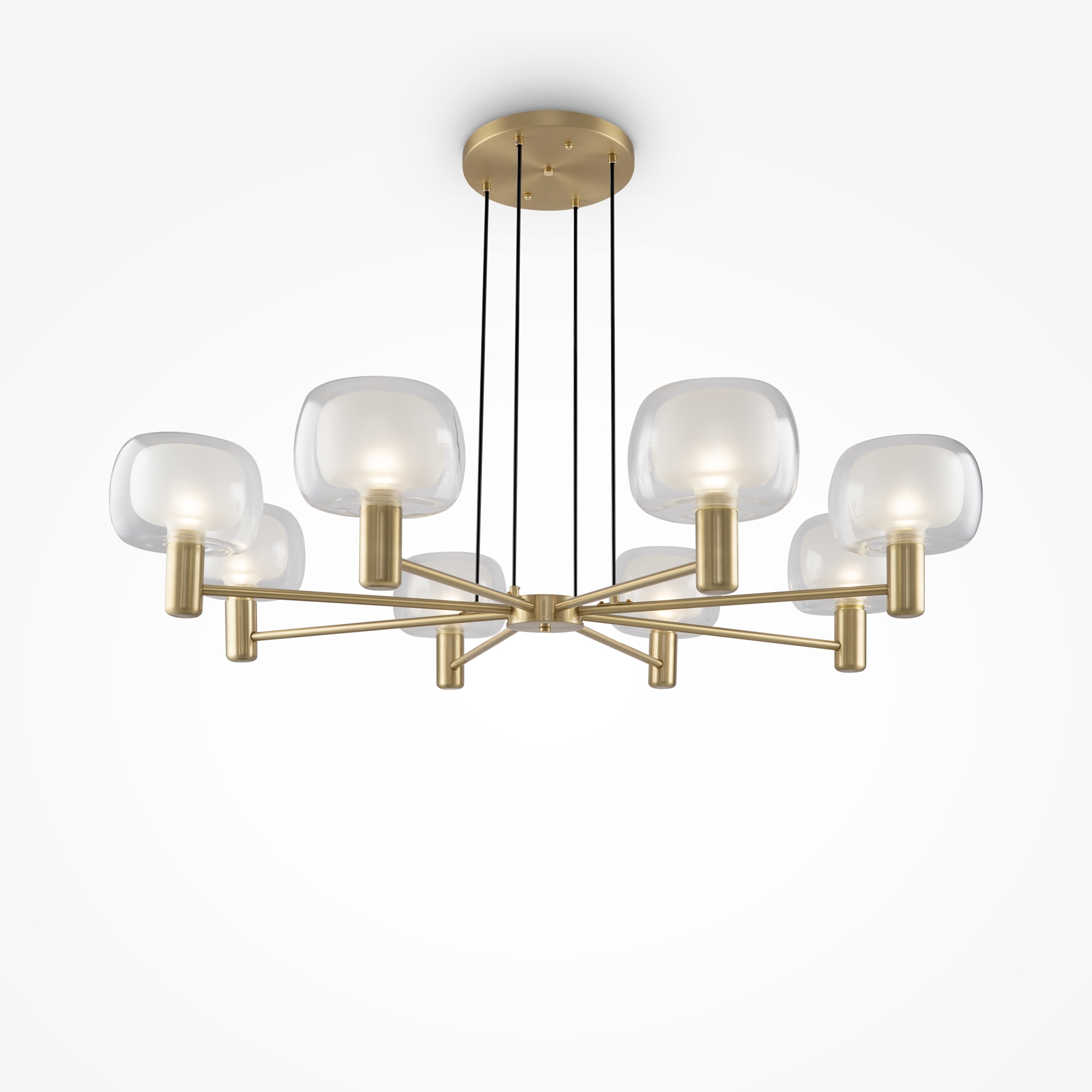 Подвесной светильник Видение / Vision E14х8 Подвесной светильник Maytoni MOD411PL-08G — изображение 2