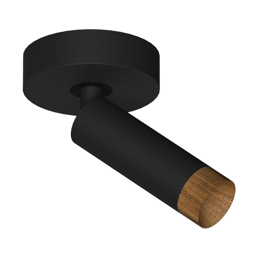 Накладной светодиодный светильник Ledron SAGITONY R1 S40 Dim Wooden Black — изображение 2