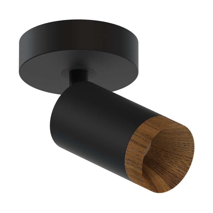 Накладной светодиодный светильник Ledron SAGITONY R1 S60 Dim Wooden Black — изображение 2