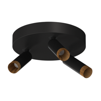 Накладной светодиодный светильник Ledron SAGITONY R3 S40 Wooden Black 4000K