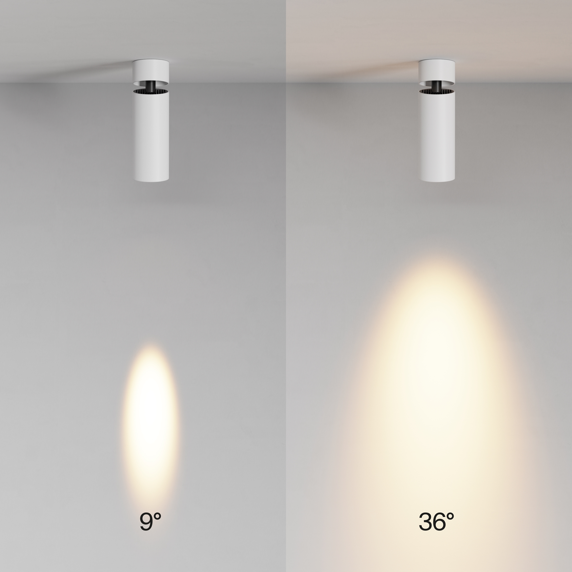 Потолочный светильник Фокус / FOCUS LED 12 Вт 2700 К 9° Потолочный светильник Technical C055CL-L12W2.7K-SS-W — изображение 3