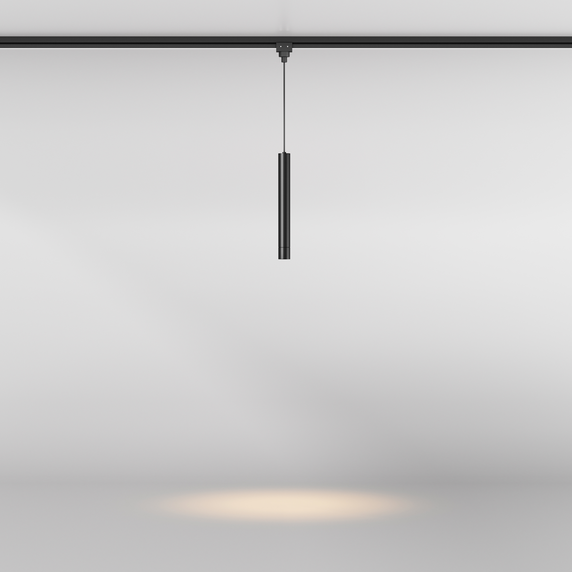 Уличный трековый подвесной светильник Фокус / Focus Led Elasity IP 3000К 8Вт 38° черный Уличный трековый светильник Outdoor O-TR01-1-P-8WB3K — изображение 4