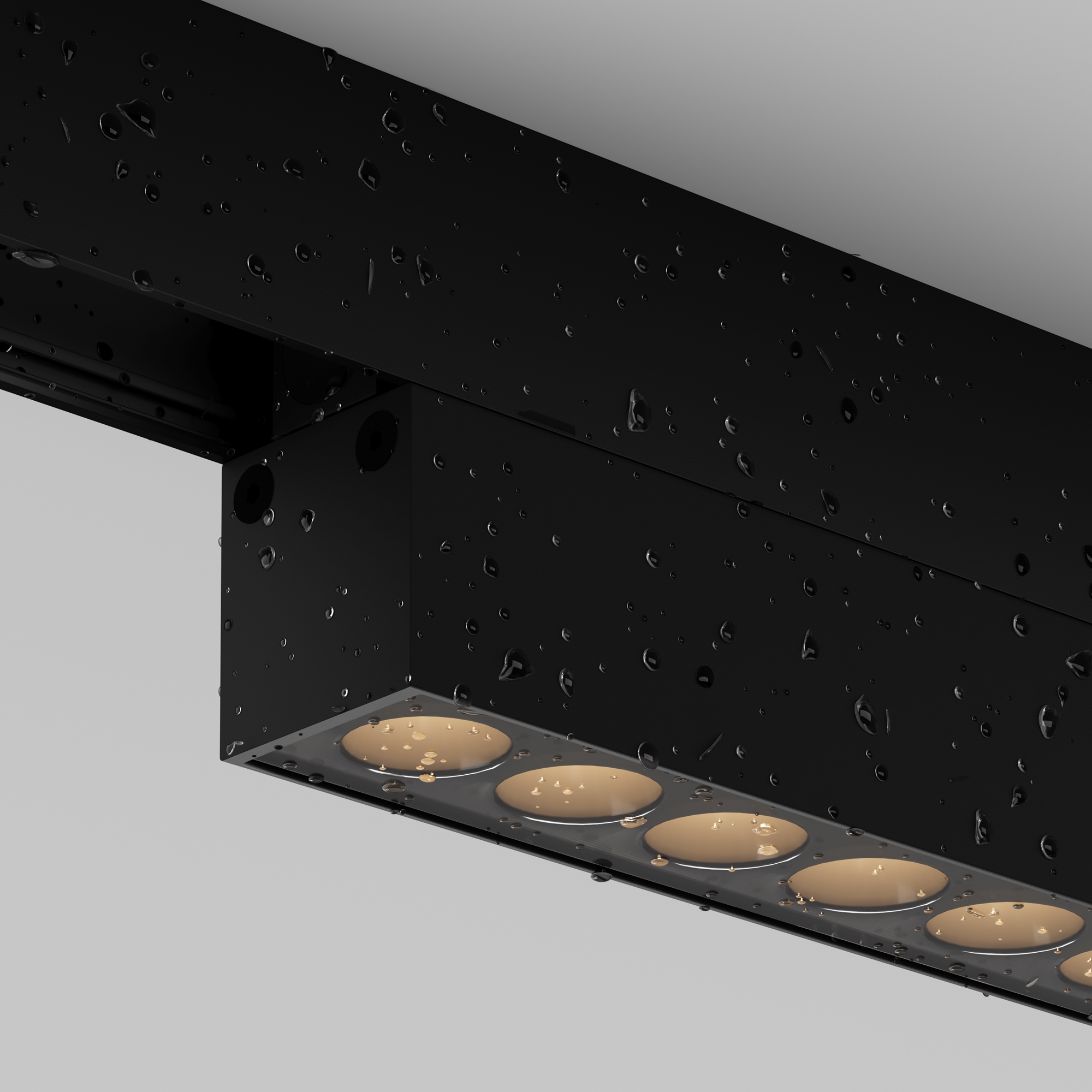 Уличный трековый светильник Точки / Points Exility IP 4000К 18Вт 36° черный Уличный трековый светильник Outdoor O-TR02-2-S-18WB4K — изображение 3