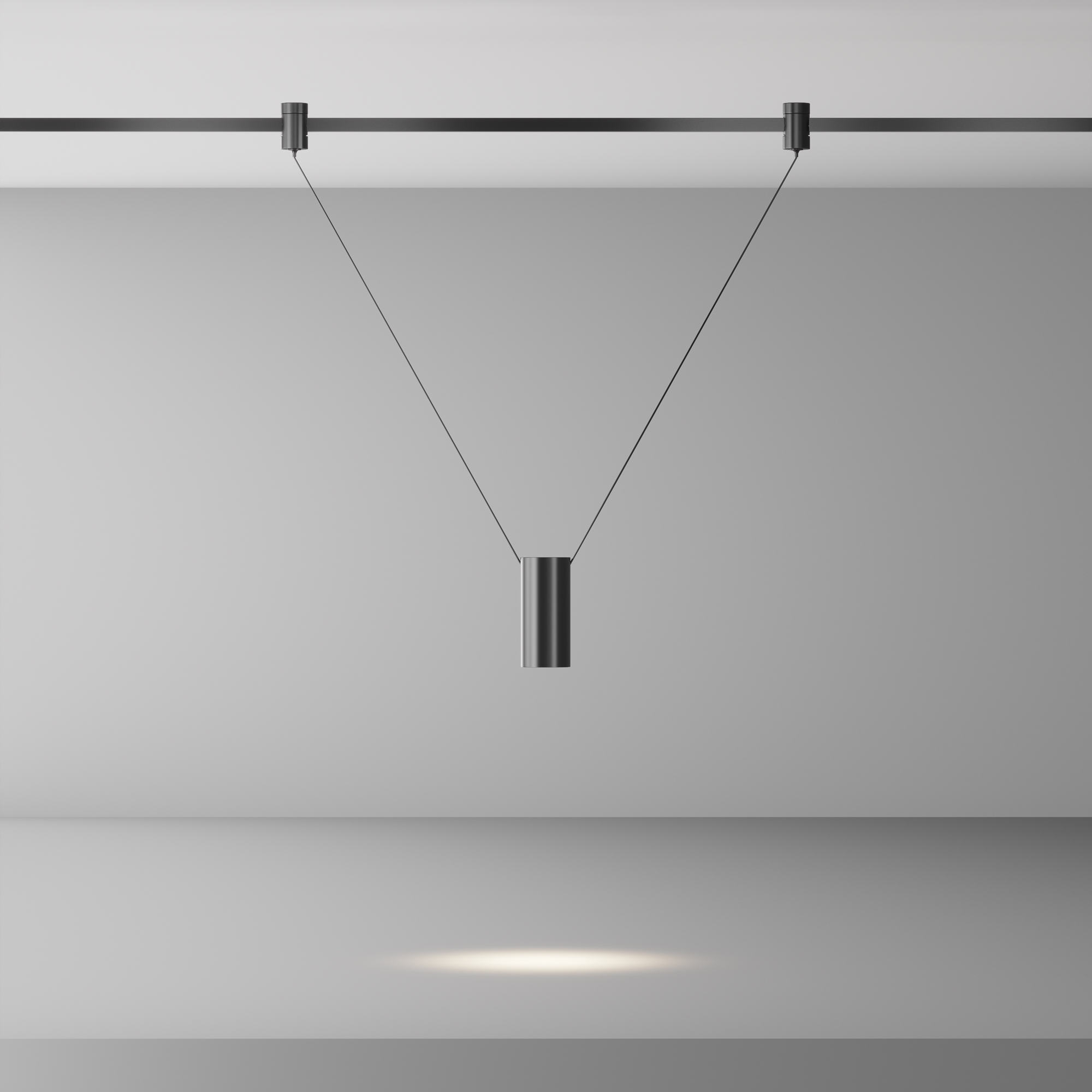 Трековый подвесой светильник Фокус / Focus Led Flarity 4000K 12Вт 36° Трековый светильник Technical TR157-1-12W4K-B — изображение 3