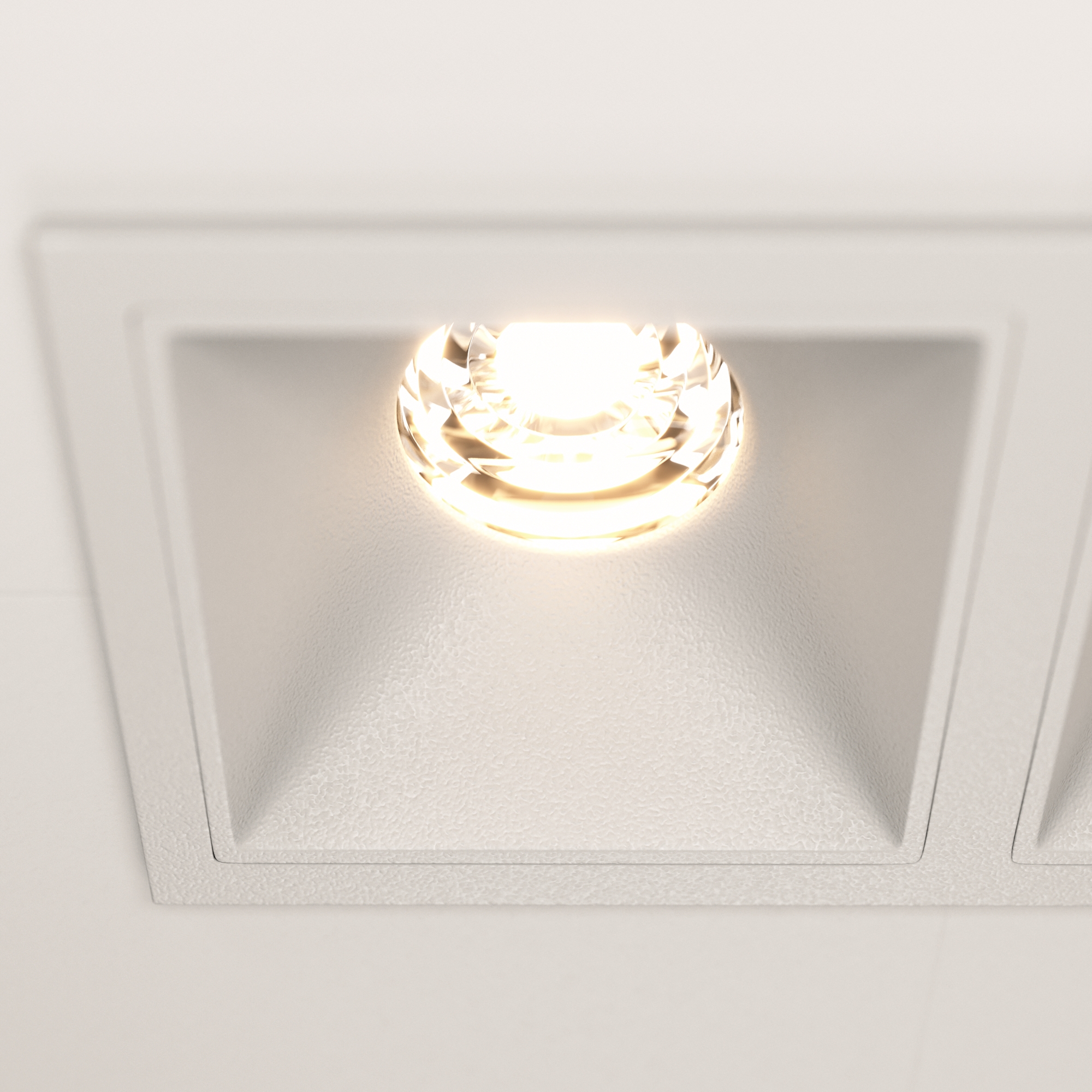 Встраиваемый светильник Альфа / Alfa LED 20 Вт 3000 К 36° с функцией диммирования Встраиваемый светильник Technical DL043-02-10W3K-D-SQ-W — изображение 3