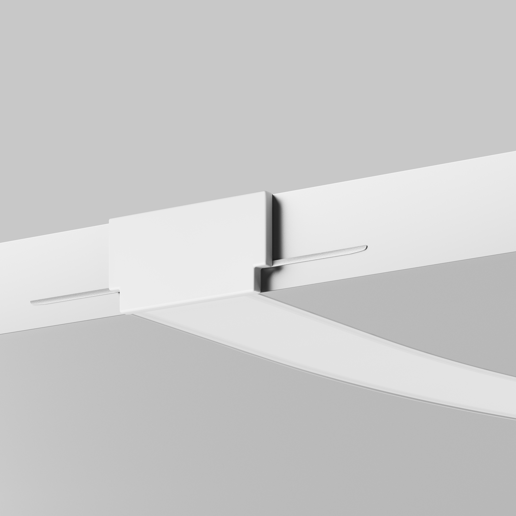 Алюминиевый профиль встраиваемый с боковым изгибом ALM-6214SB-S-2M Профиль Led Strip 636003 — изображение 2