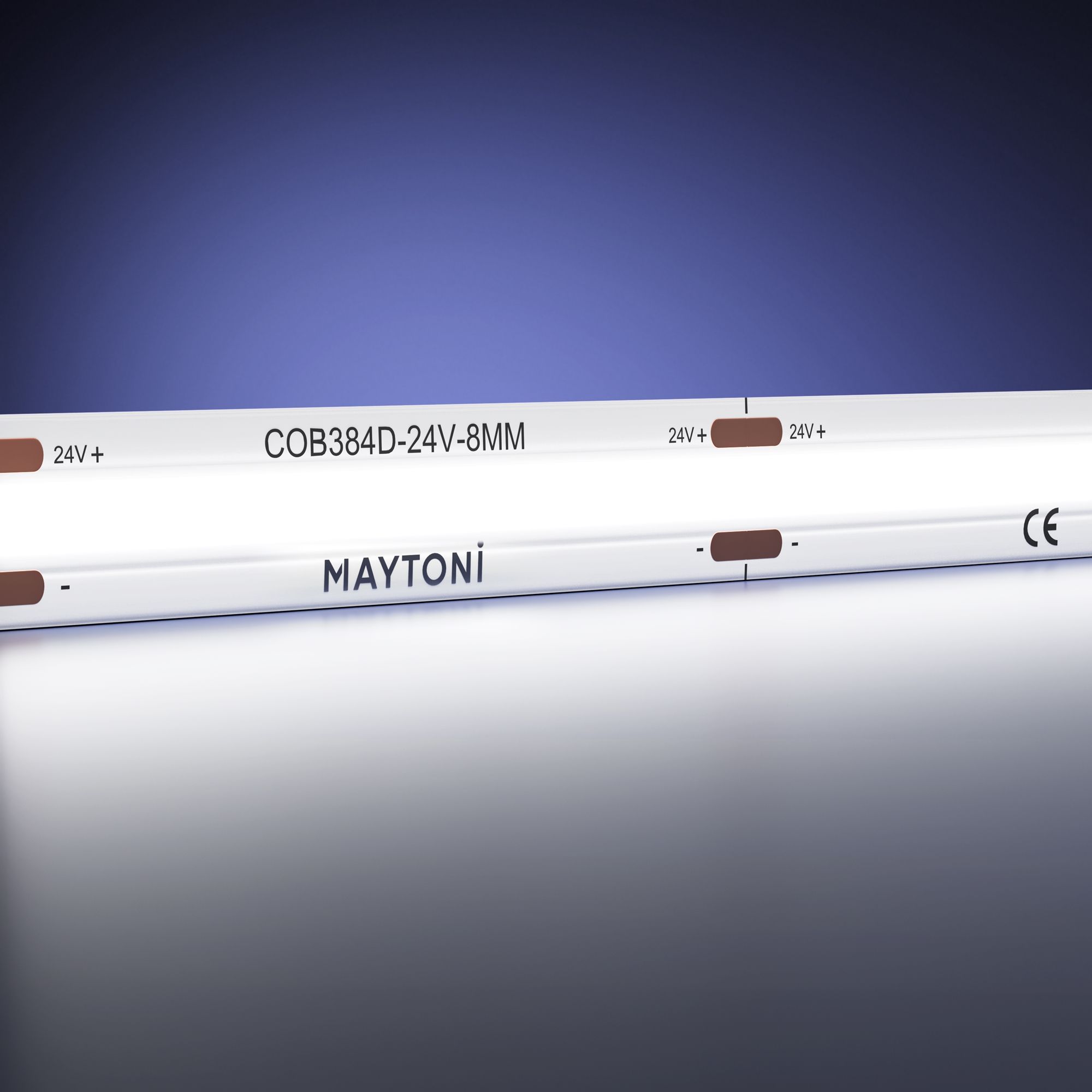Светодиодная лента Ультра 24В COB 12Вт/м 6000К 5м IP 20 201077 Светодиодная лента Led Strip 201077