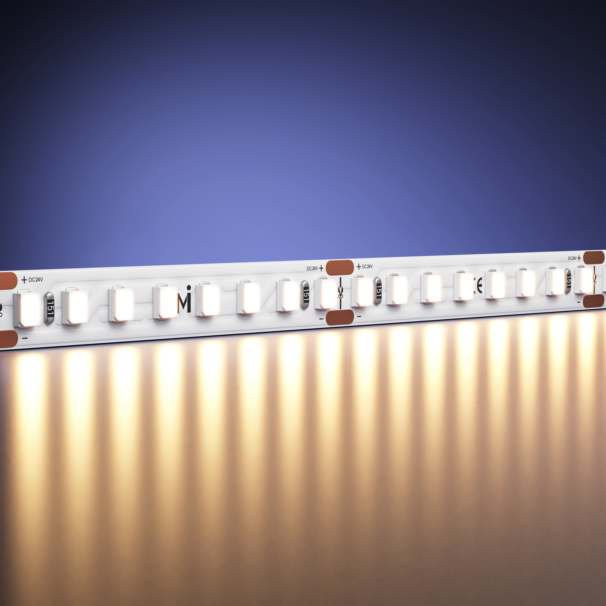 Светодиодная лента Ультра 24В 2835 12Вт/м 3000К 5м IP 20 201100 Светодиодная лента Led Strip 201100