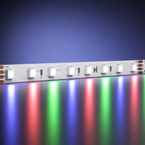 Светодиодная лента Ультра 24В 3838 8Вт/м Цветная (RGB) 5м IP 20 201130 Светодиодная лента Led Strip 201130