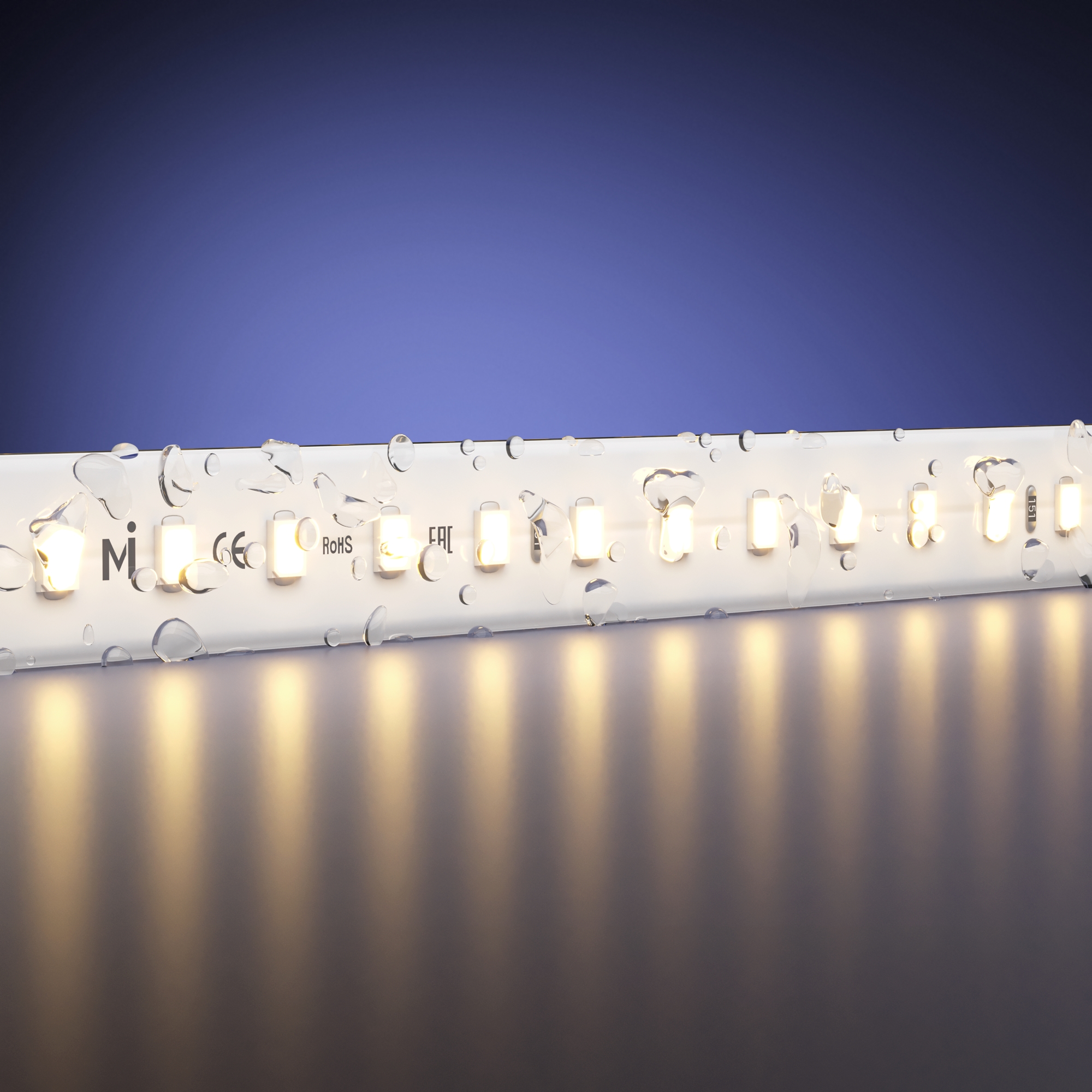 Светодиодная лента Ультра 220В 2835 12Вт/м 3000K IP 65 201202 Светодиодная лента Led Strip 201202