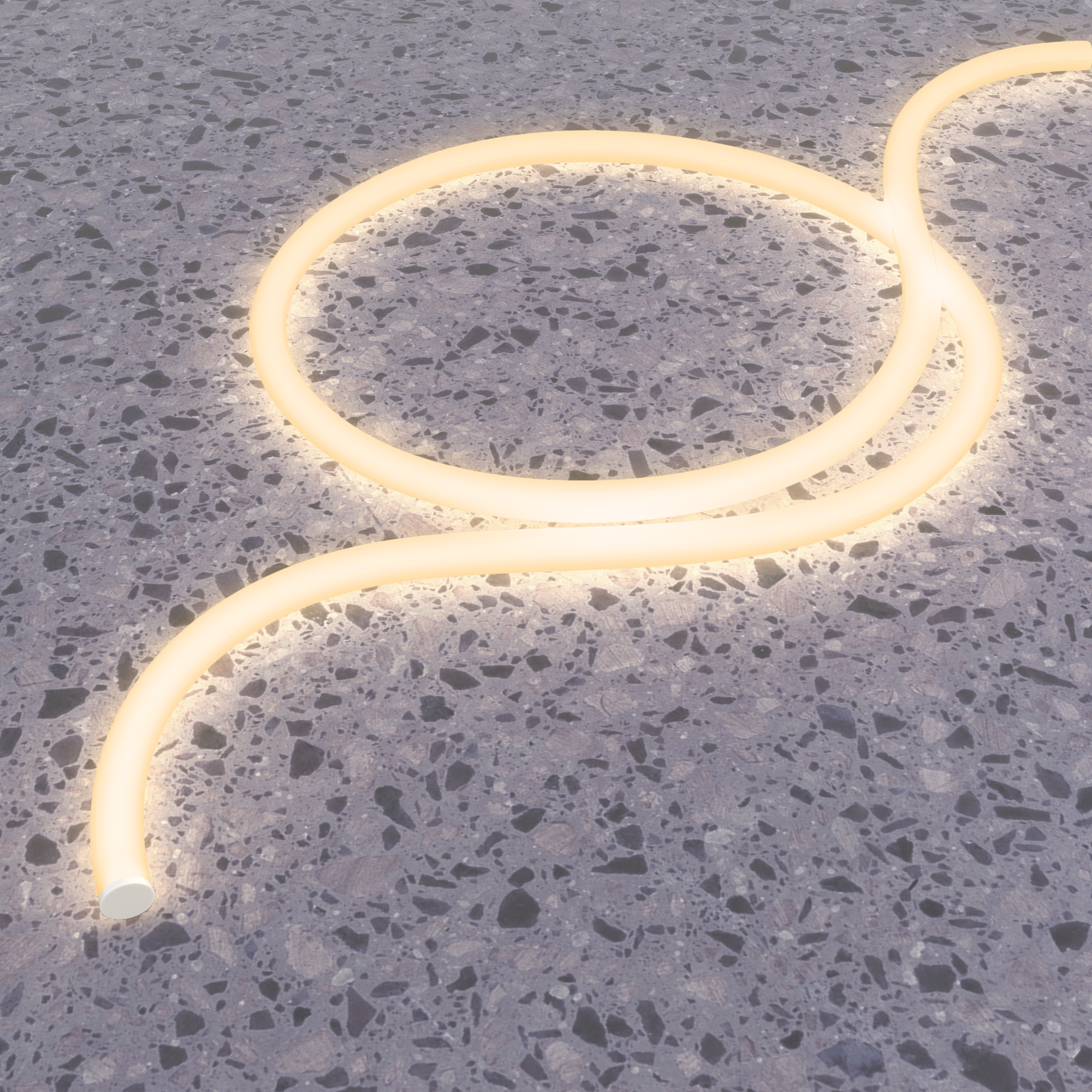 Гибкий неон круглый 360° D25 24В 14,4Вт/м 3000К IP65 5м Гибкий неон Led Strip 20301 — изображение 4